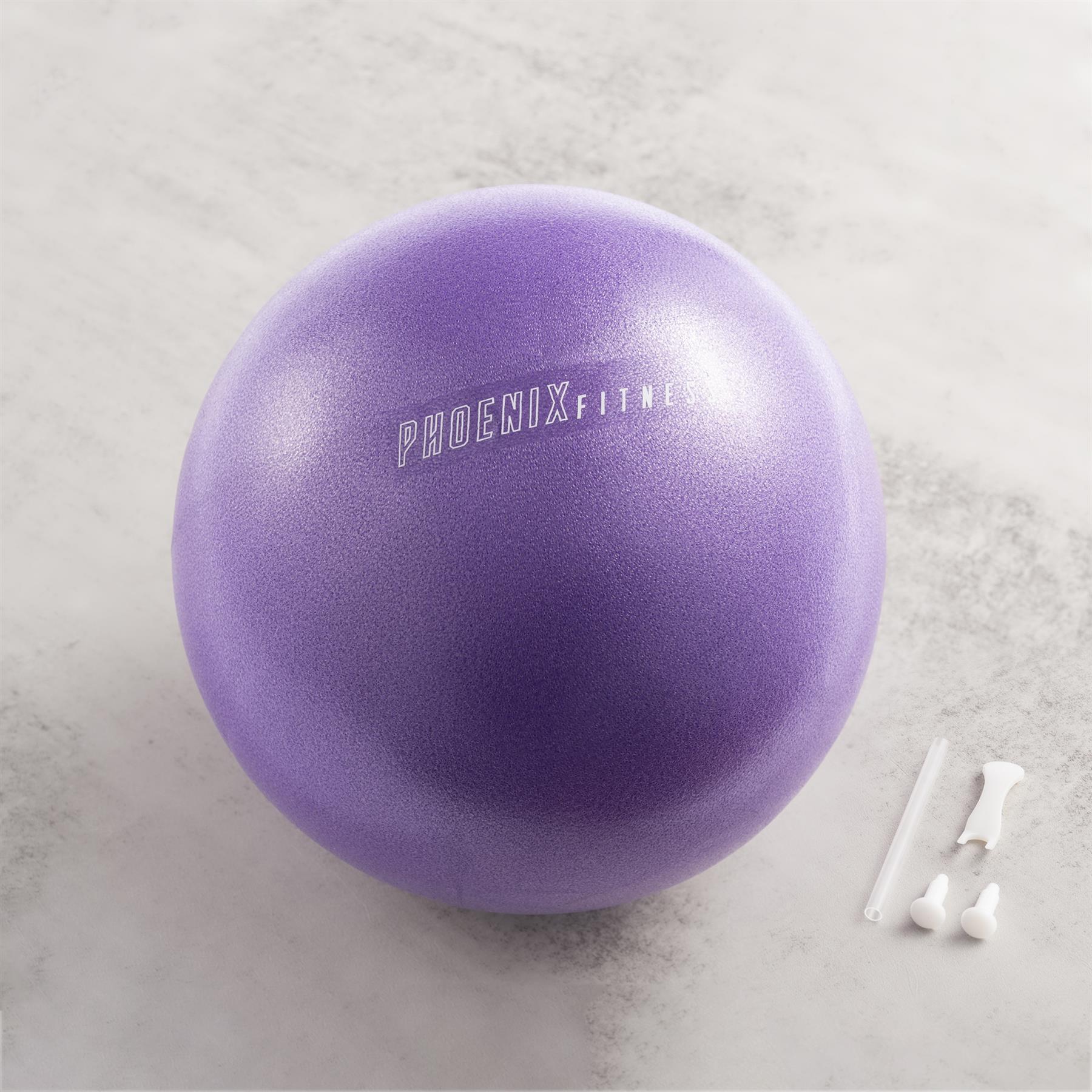 PHOENIX FITNESS Phoenix Fitness 23cm Soft Pilates Ball  - Purple