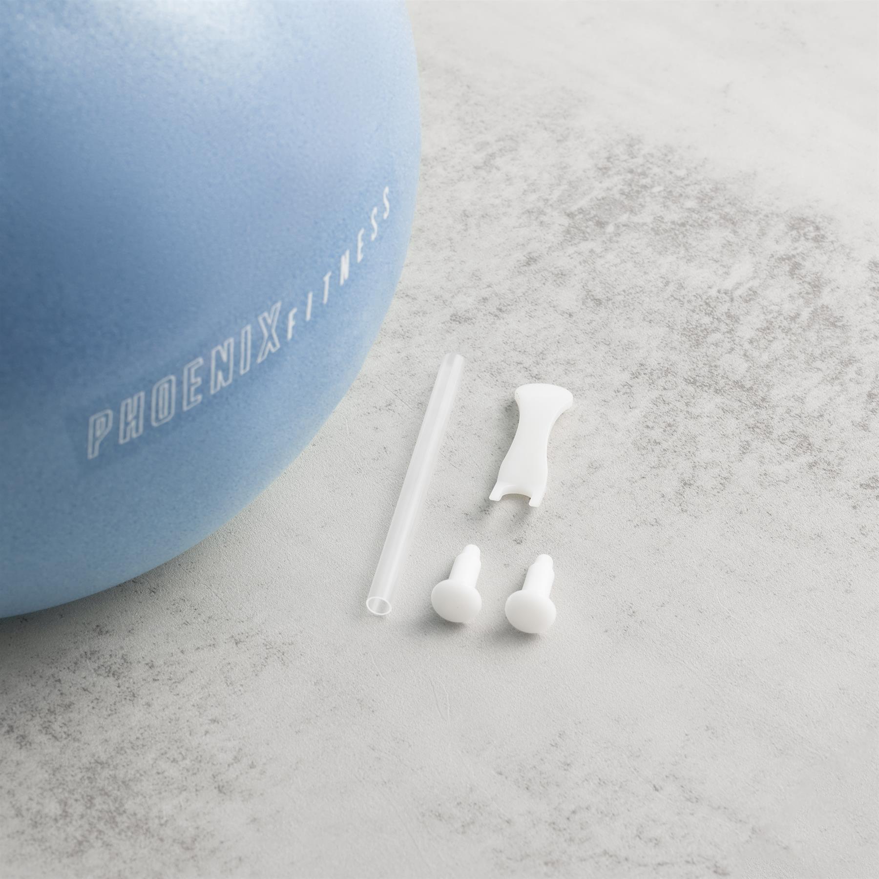 Ballon De Pilates 23 Cm – PVC Anti-éclatement, Antidérapant, Pour Abdos, Stretching, Yoga, équilibre, Gonflage Facile
