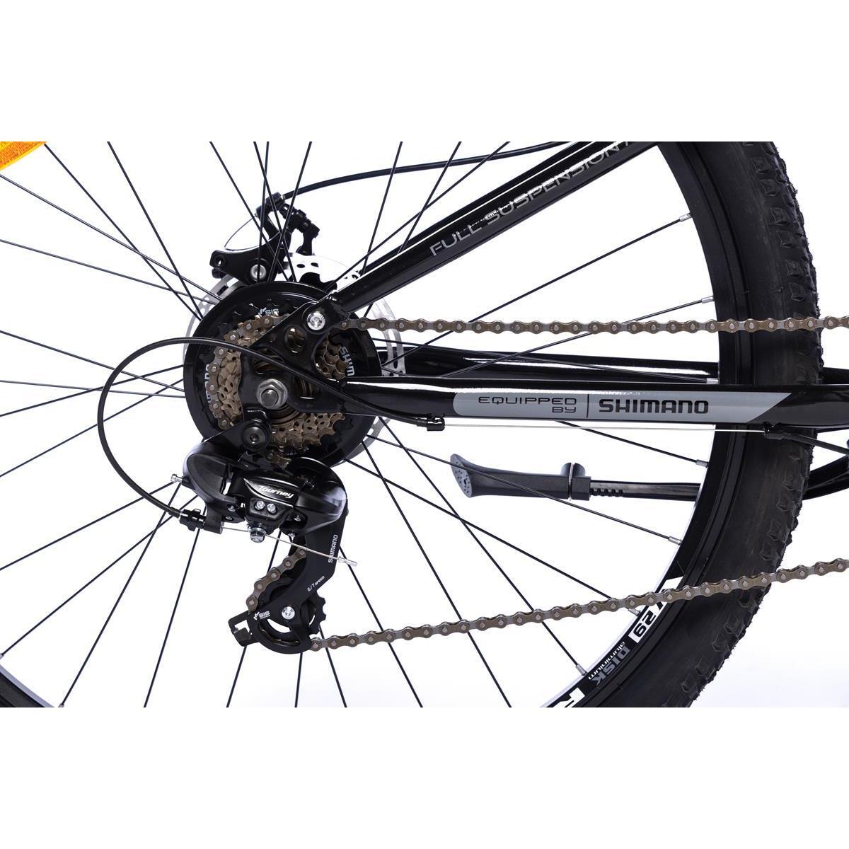 ROCK 29" FS MTB, SHIMANO 21 biegów, hamulce tarczowe, full 3/11