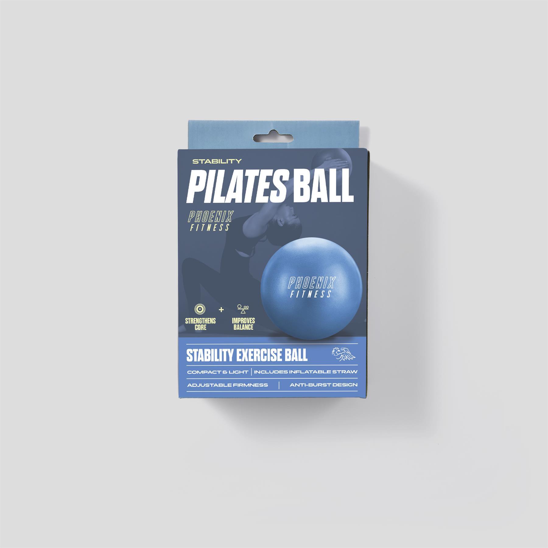 Pelota de rehabilitación de pilates Phoenix Fitness de 23 cm 3/7