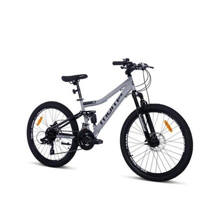 Vélo VTT Junior, ROCK FS 24", SHIMANO 21v, freins a disques & Full Supension