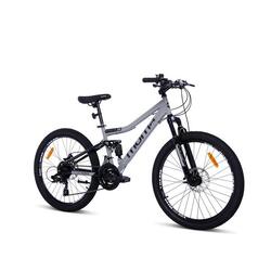 Vélo VTT Junior, ROCK FS 24", SHIMANO 21v, freins a disques & Full Supension
