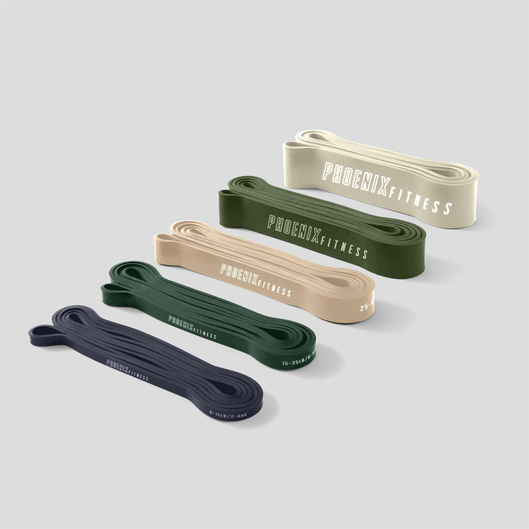 PHOENIX FITNESS Phoenix Fitness Pull Up Bands Set  - Olive