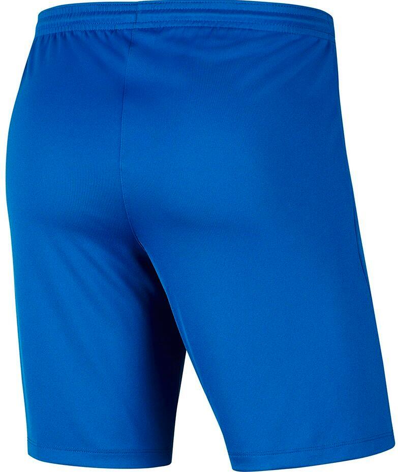 Spodenki dla dzieci Nike Dry Park III NB K niebieskie BV6865 463