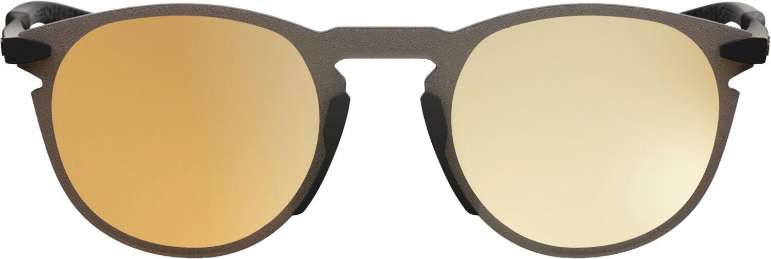 Occhiali Legere Round - Matte Black - HiPER Gold 24K Mirror Lens 2/4