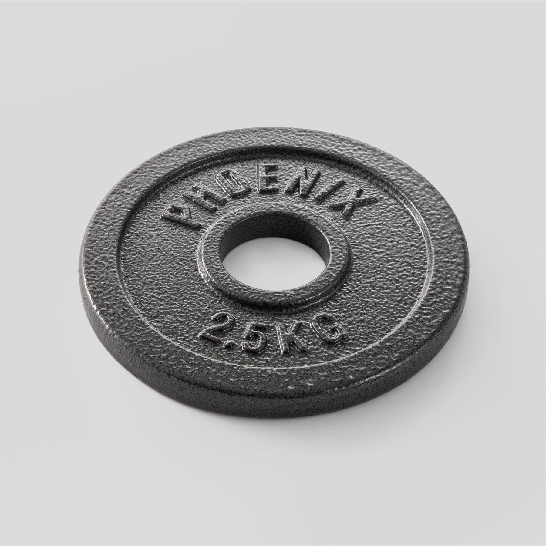 Phoenix Fitness Cast Iron Weight Plates 2.5kg 2inch hole 1/2