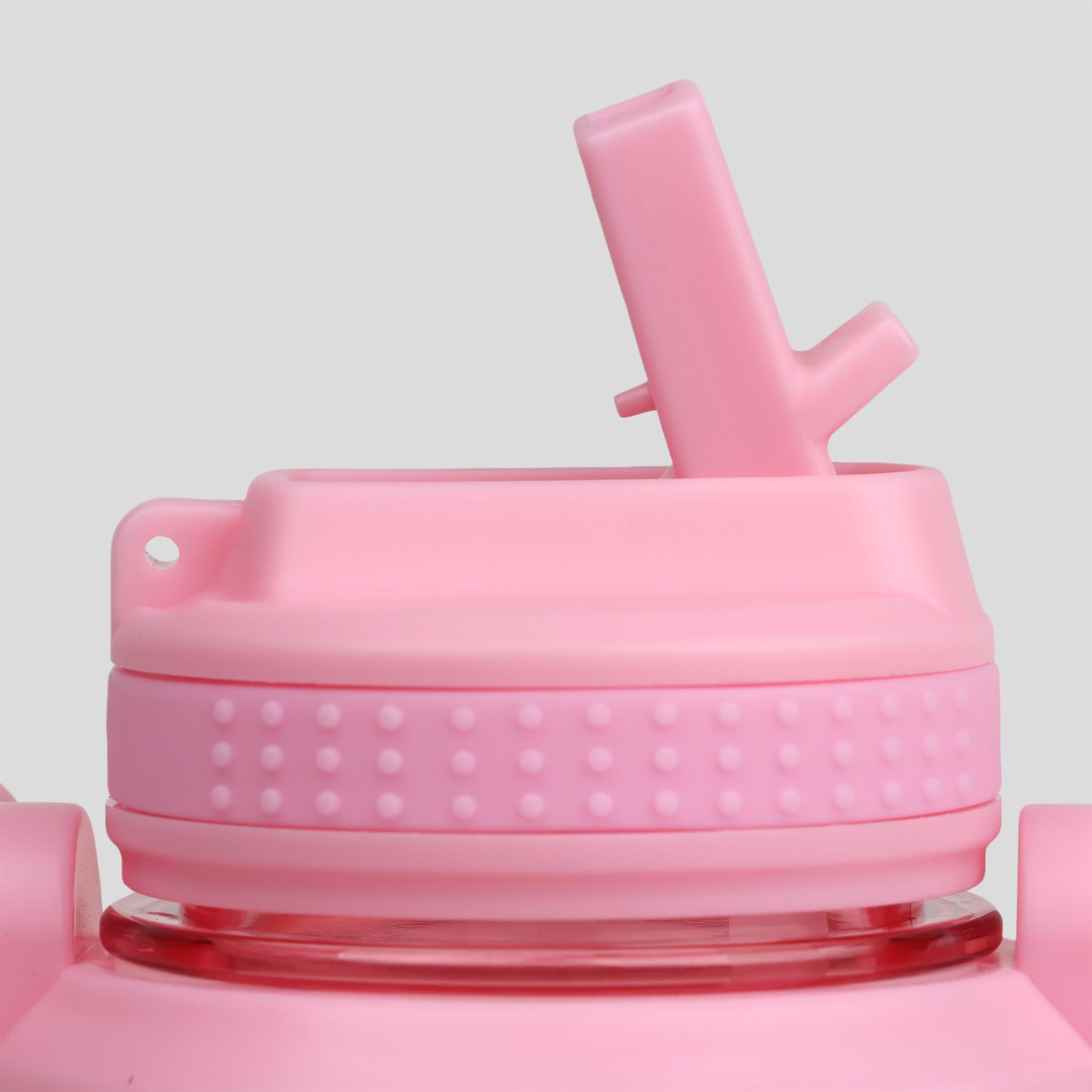 2 Litre Motivational Water Bottle with Straw - Pink 3/7