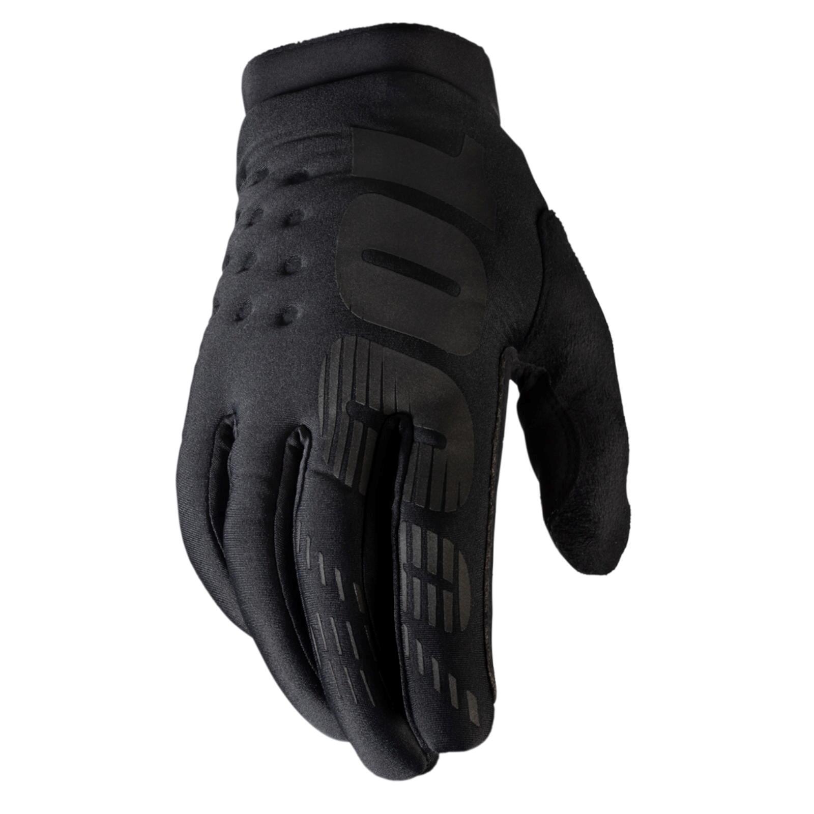 100% Guantes térmicos de mujer Brisker - negro