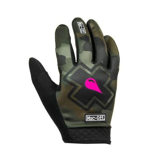 Muc-Off Kids MTB Long Gloves Camo