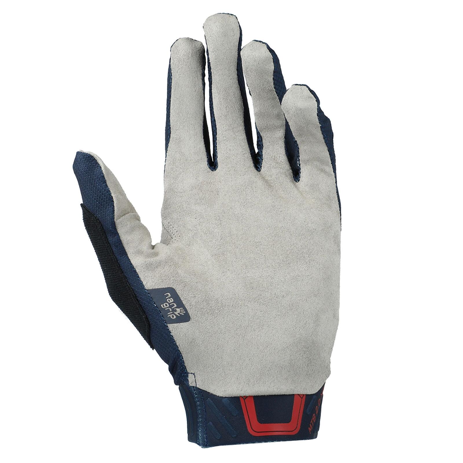Gants Longs Leatt MTB 2.0 XFlow Onyx / Bleu Foncé 2/6