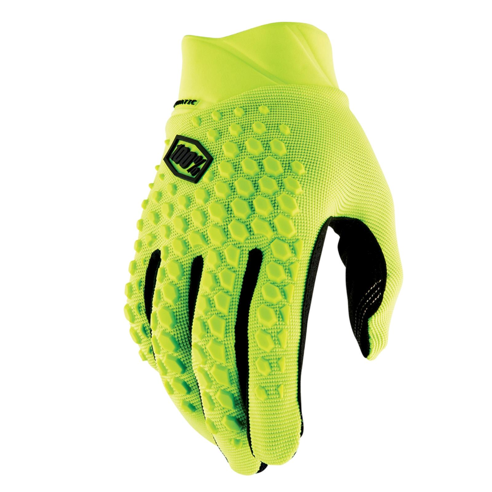 100% - Gants Longs 100% Geomatic - Gants - Jaune - 48 Xl - Decathlon