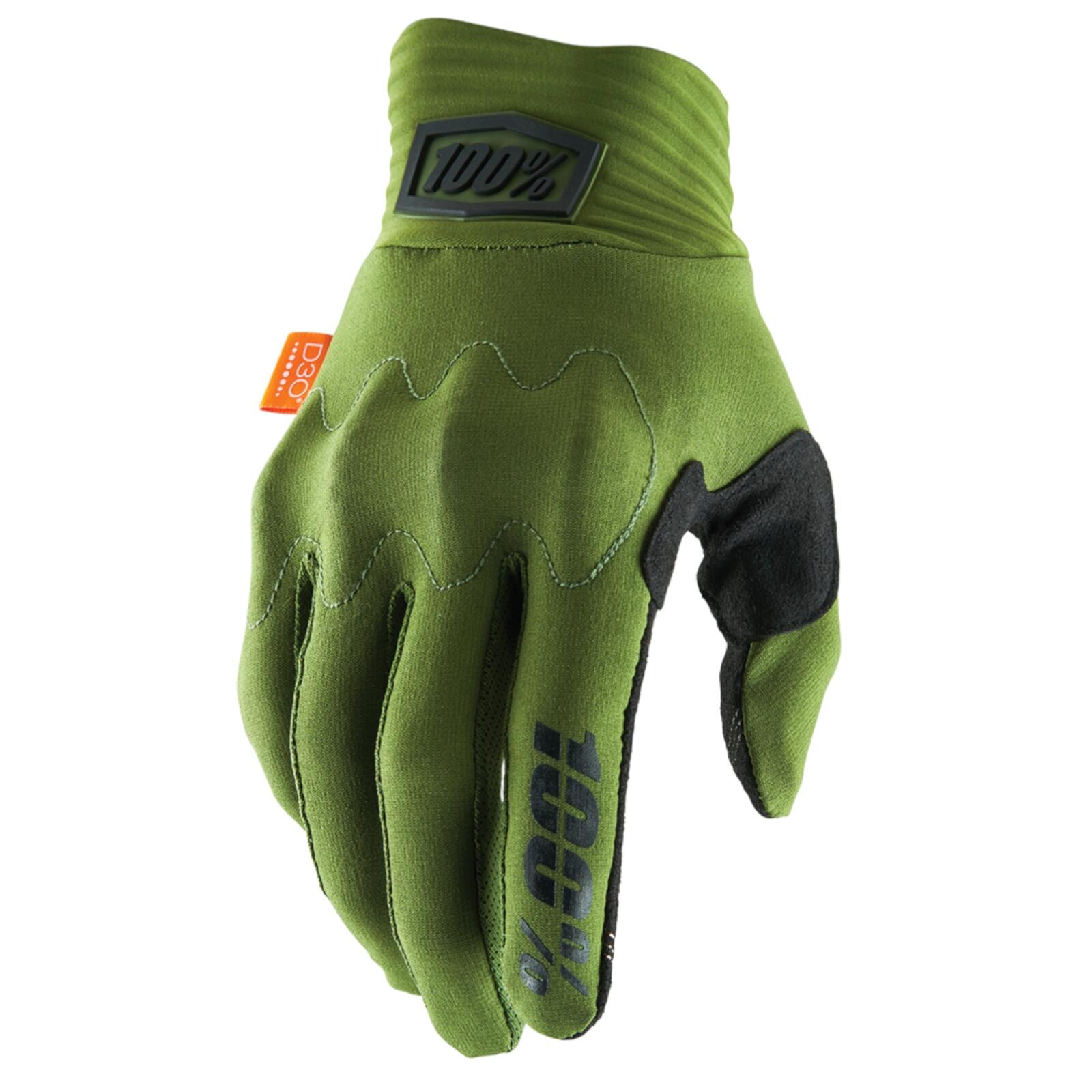 100% - 100% Mtb Cognito Gloves D3o - Gants - Noir|vert - 48 Xl - Decathlon