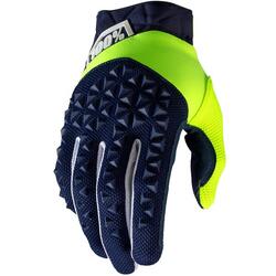 Gants Airmatic - Bleu marine/Jaune
