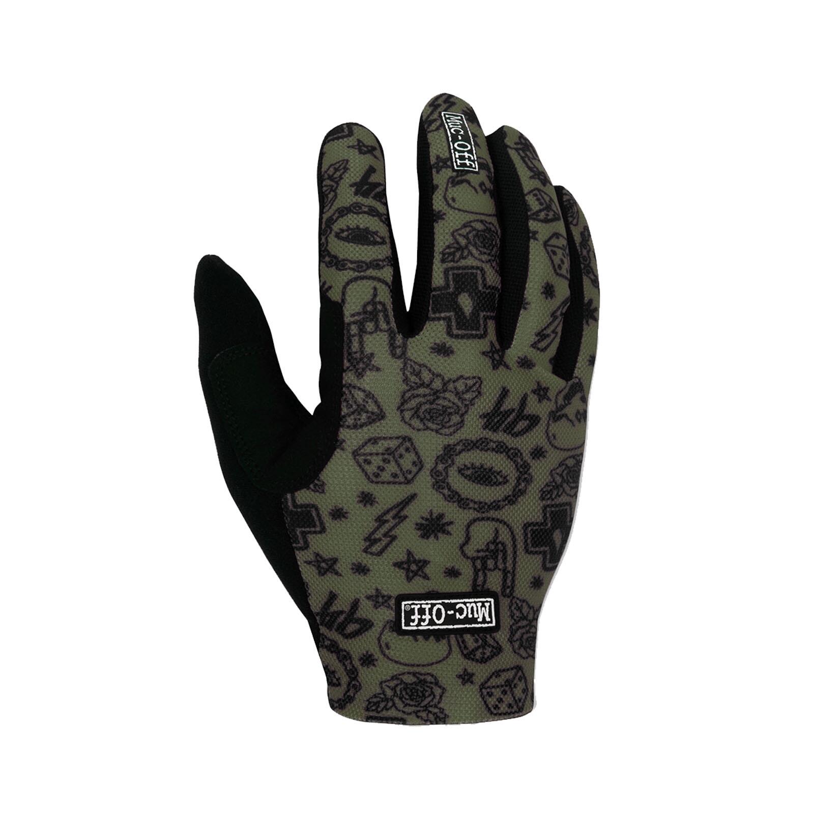 Gants Longs VTT Muc-Off Lightweight Vert 1/3