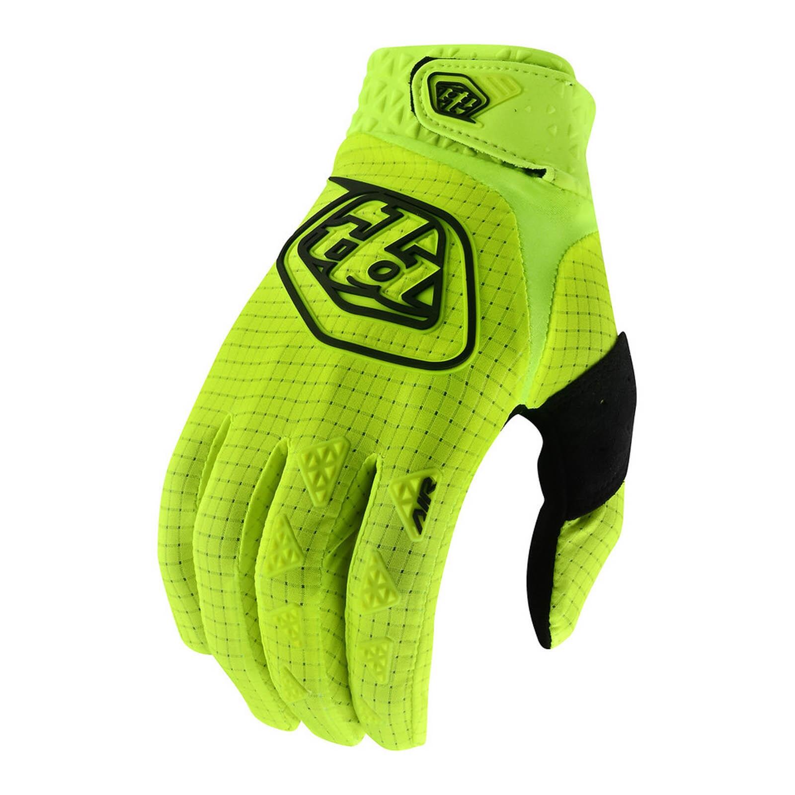 Tld - Troy Lee Designs - Gants De Vélo Vtt Air Homme Jaune - Gants - Jaune|noir - S-m - Decathlon
