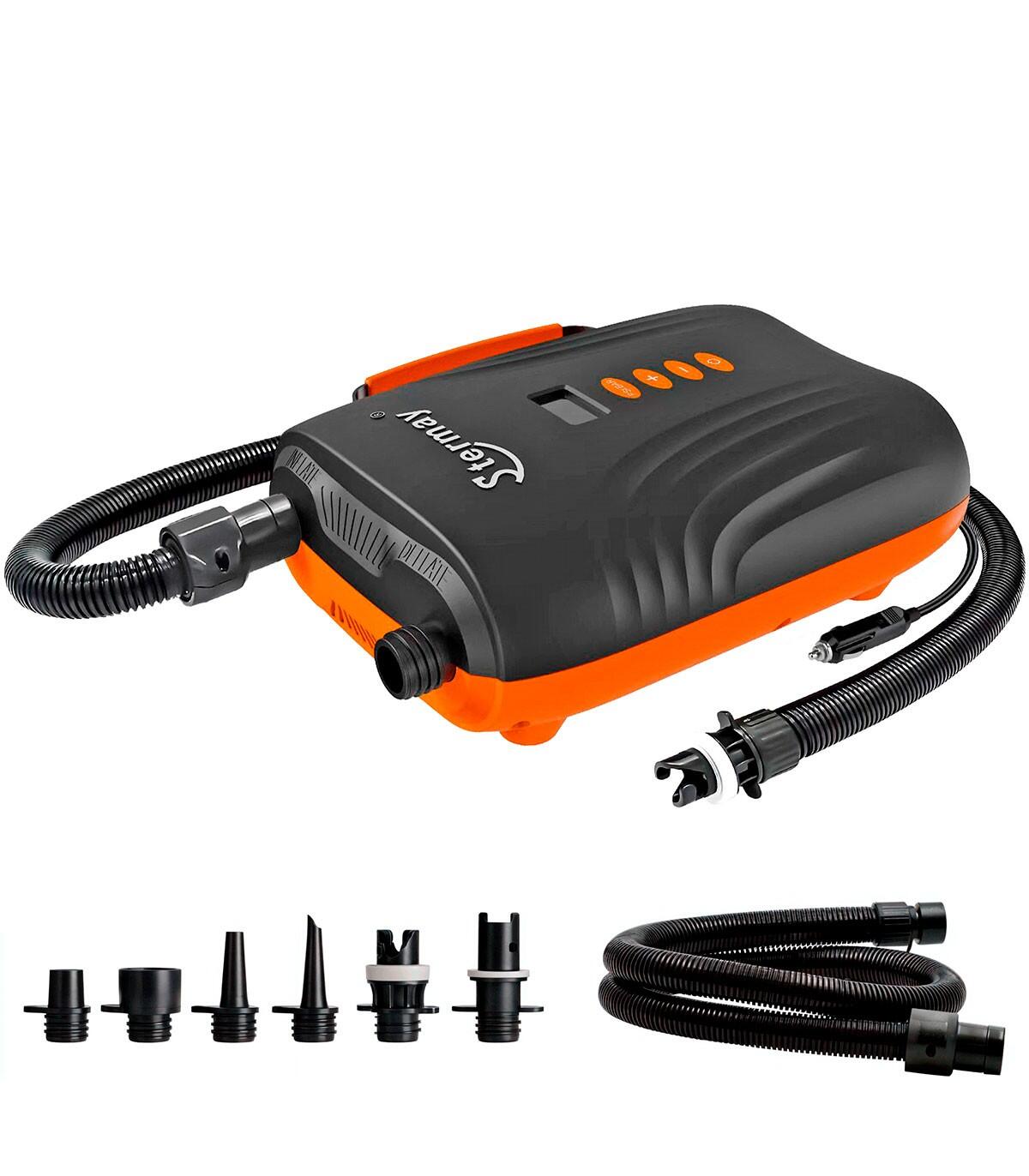 STERMAY Hinchador Eléctrico Tablas Paddle Surf 20 PSI, Infla y desinfla (HT-769)