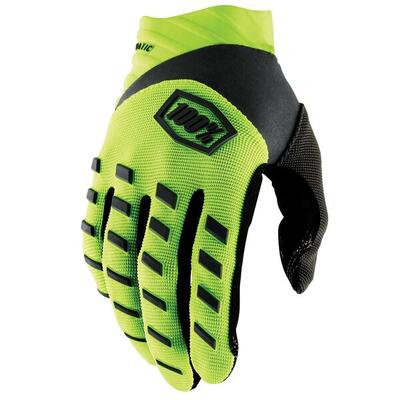 Airmatic jeugd handschoenen - fluo geel