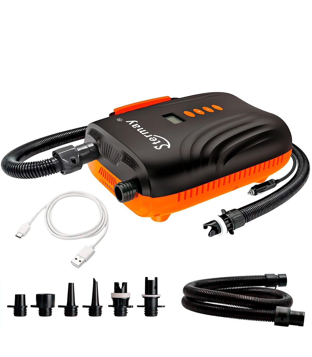STERMAY Hinchador Eléctrico con Batería 4000 mAh SUP 20 PSI (HT-769Plus)