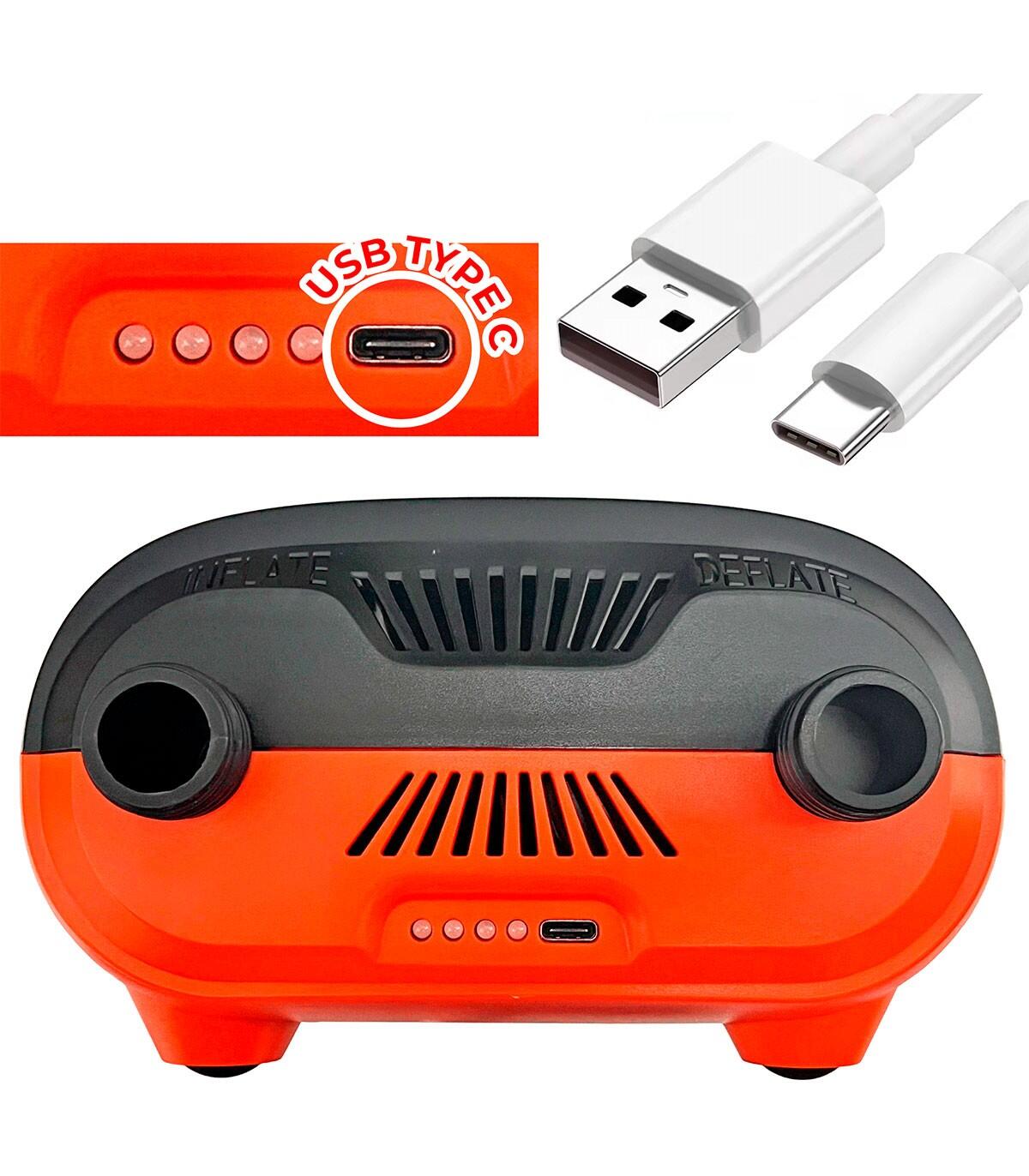 Hinchador Eléctrico con Batería 4000 mAh SUP 20 PSI (HT-769Plus) 3/6