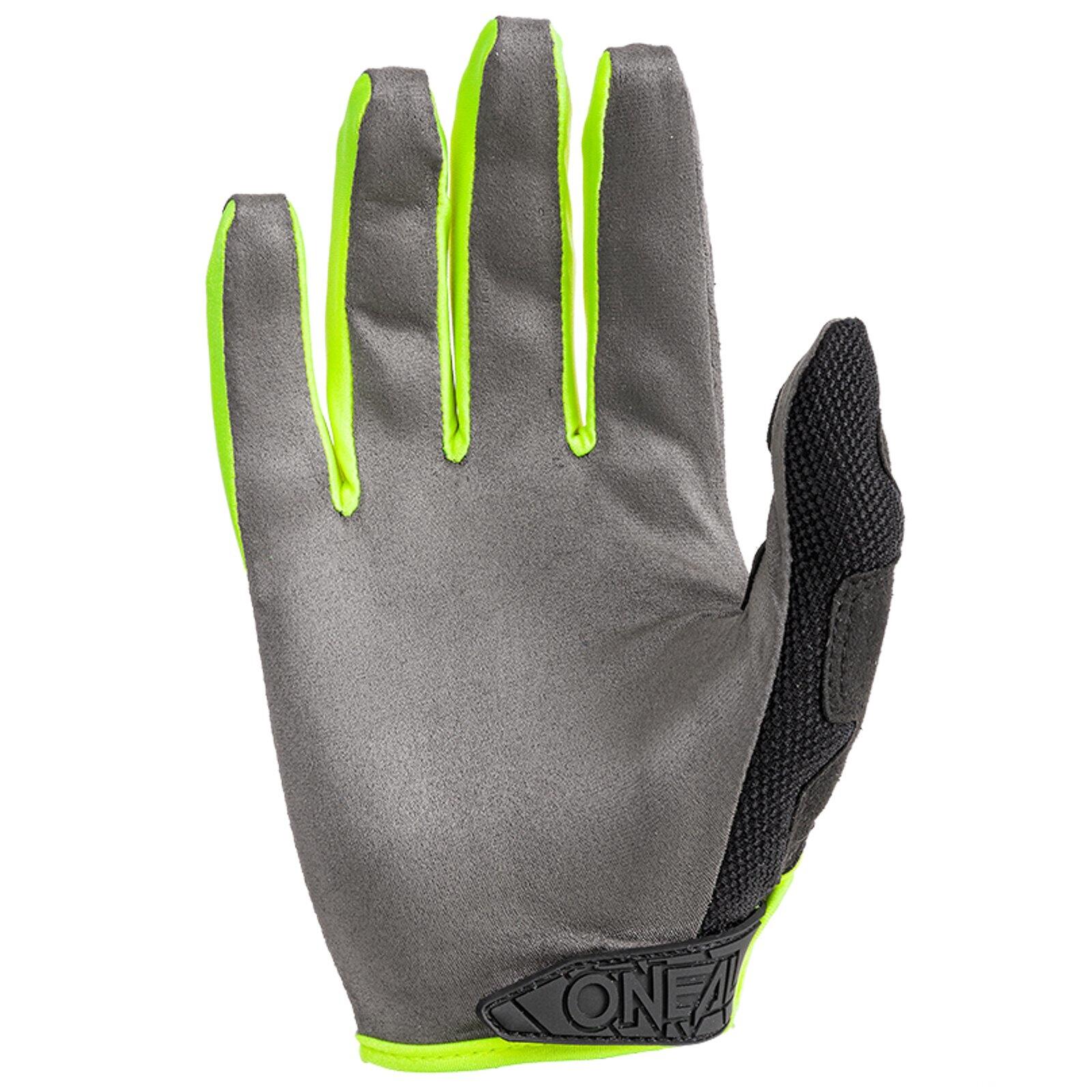 O'Neal Mayhem Covert Long Gloves Grey / Fluorescent Yellow 2/3