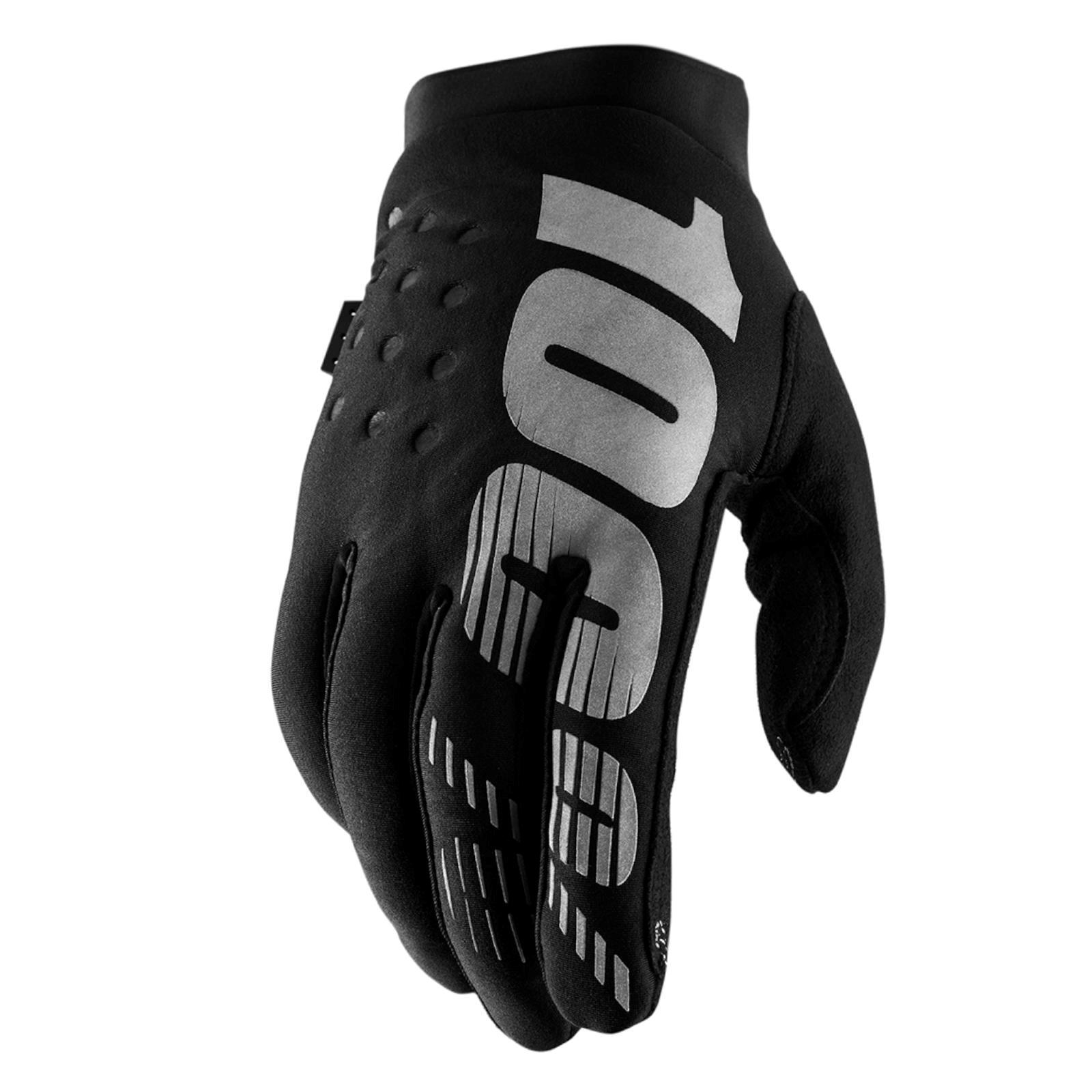 100% - Gants Longs 100% Brisker - Gants - Noir - 7 - Decathlon
