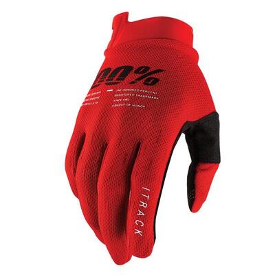Guanti iTrack - rosso