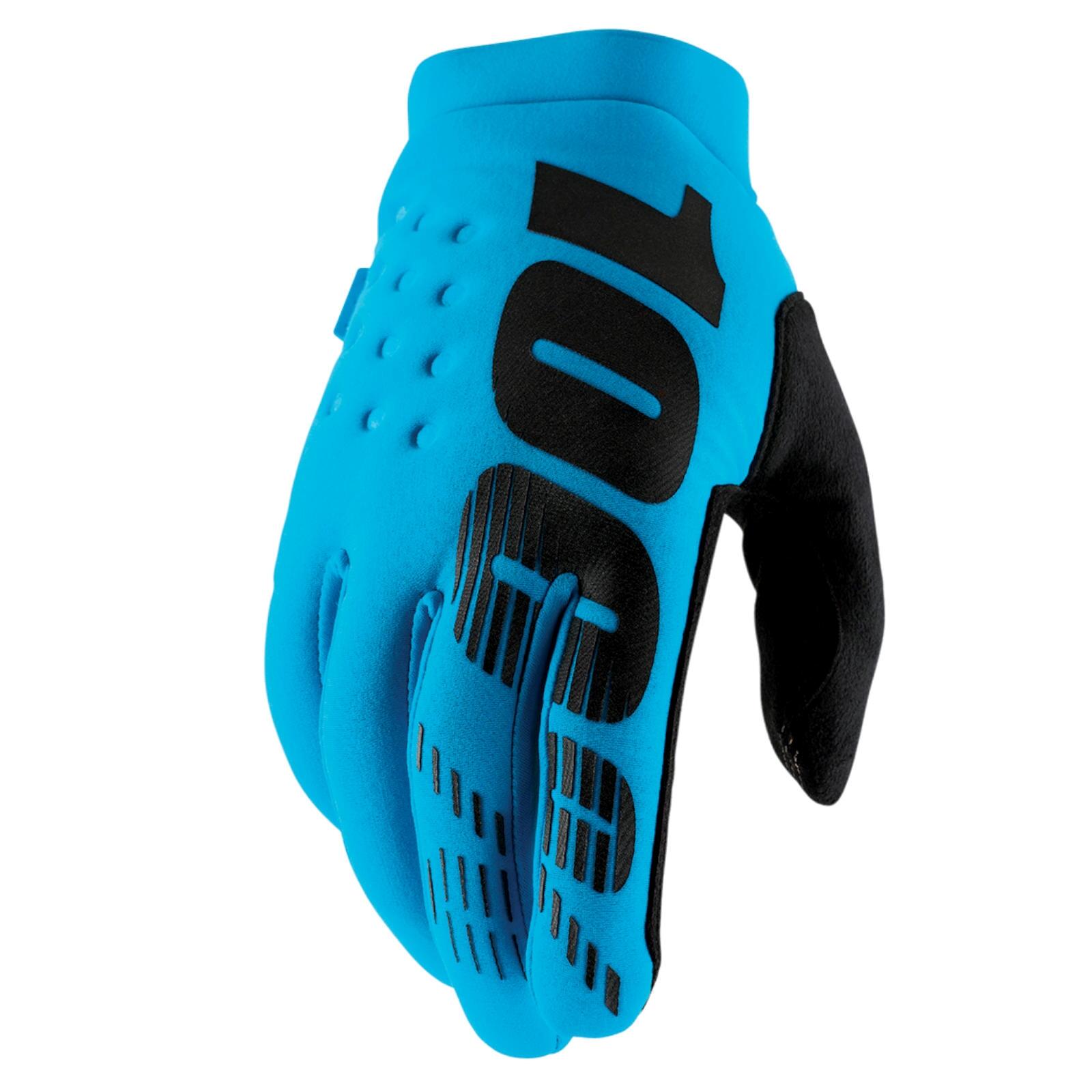 Luvas 100% Brisker Azul da Decathlon