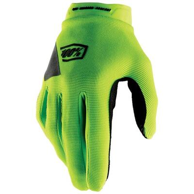 Ridecamp vrouwenhandschoenen - zwart / fluo geel