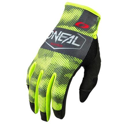 O'Neal Mayhem Covert Long Gloves Grey / Fluorescent Yellow