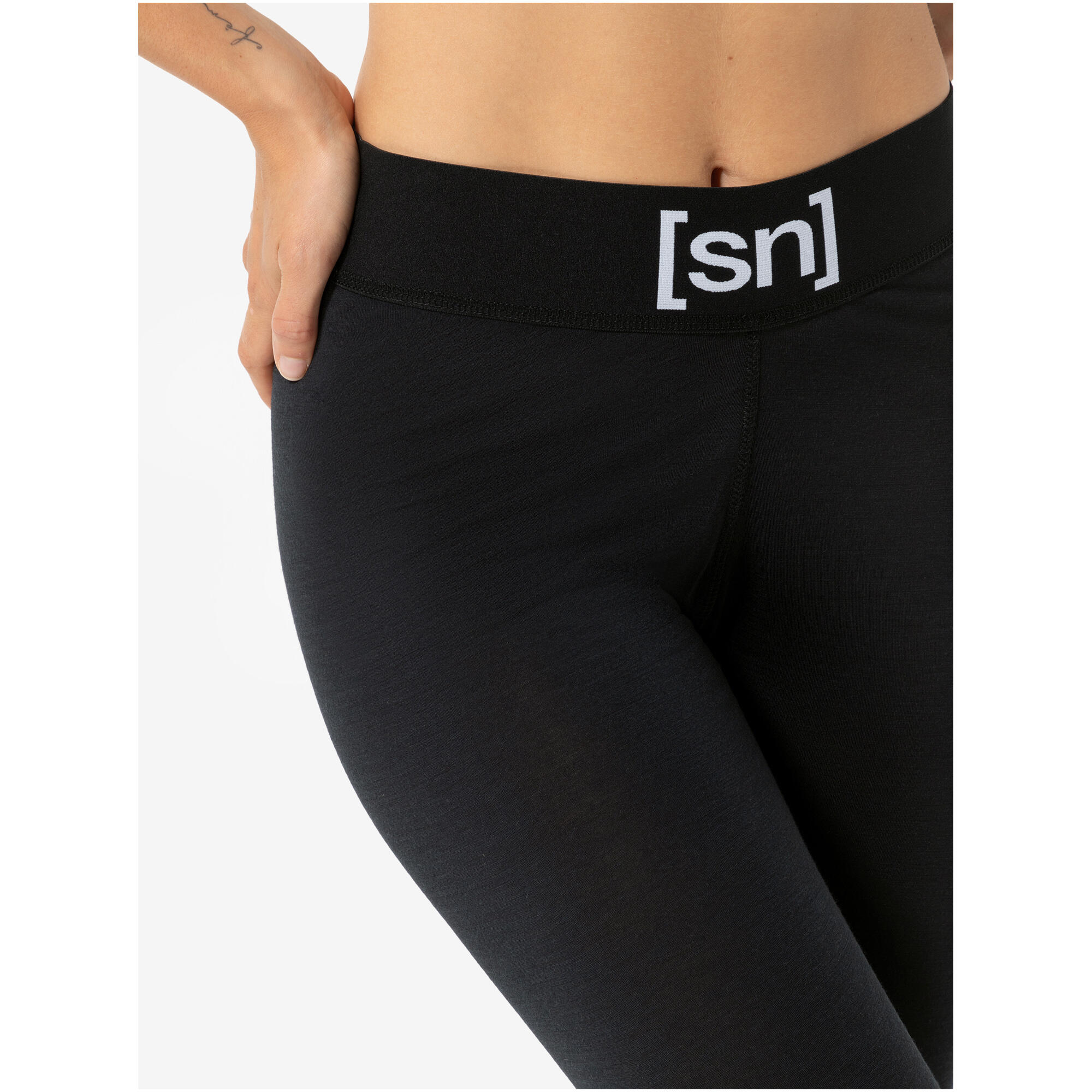 Spodnie termoaktywne 3/4 damskie SUPER.NATURAL Tundra 175 Tight 3/4
