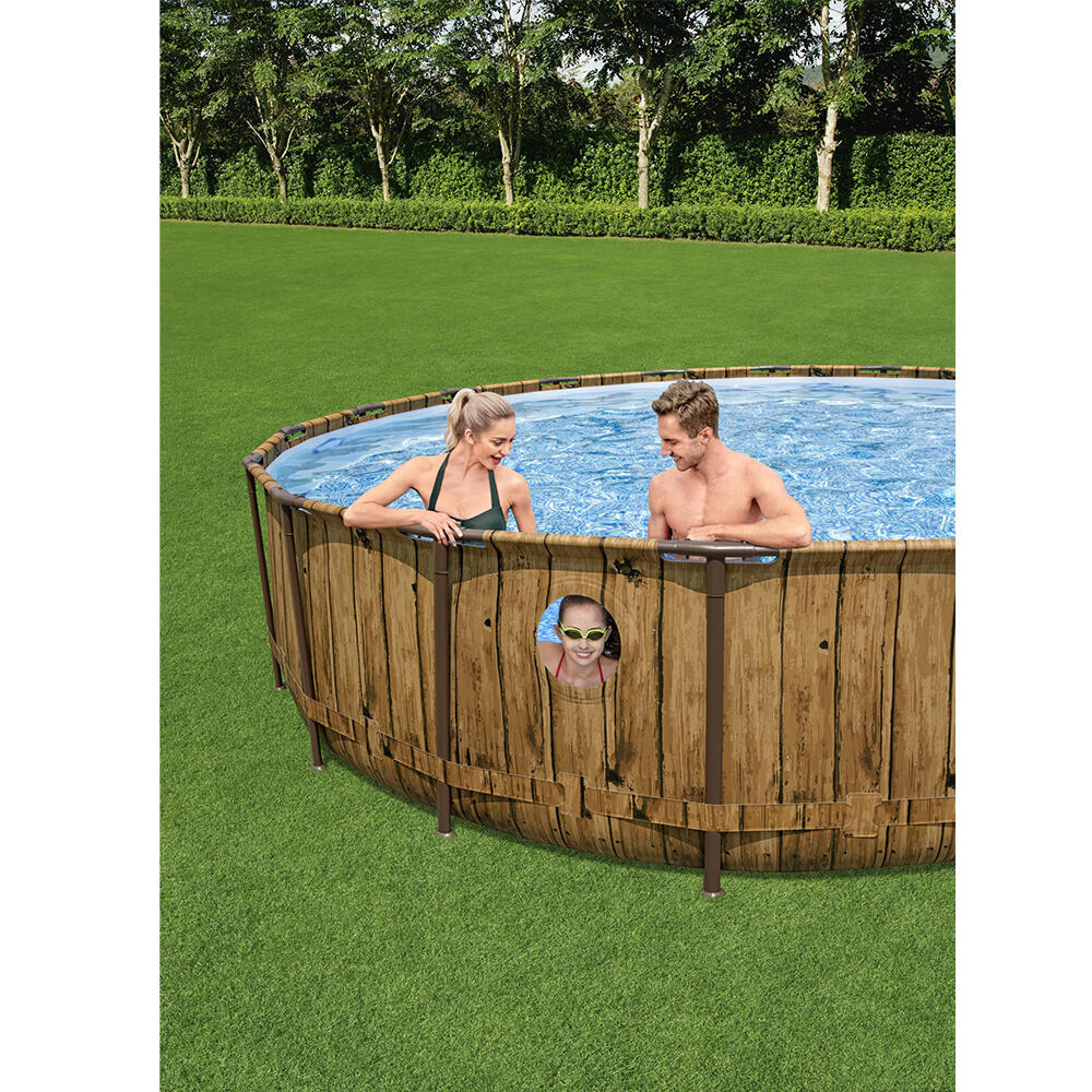 Bestway Power Steel Swim Vista Series II  Above Ground Pool Set 549 x 122 cm 6/7