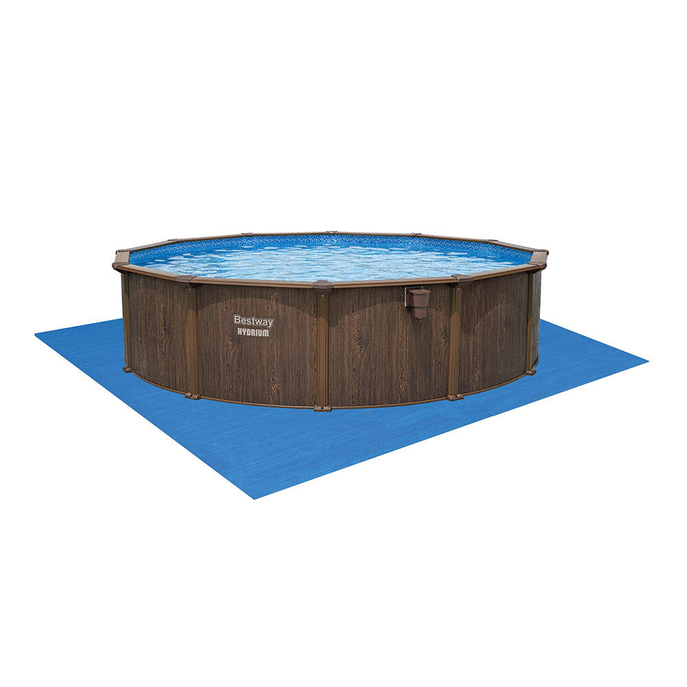 Bestway Hydrium Steel Wall Above Ground Pool Set Round 5.49 m x 1.32 m 7/7