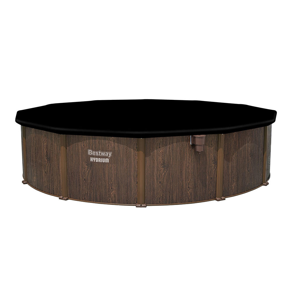 Bestway Hydrium Steel Wall Above Ground Pool Set Round 5.49 m x 1.32 m 2/7