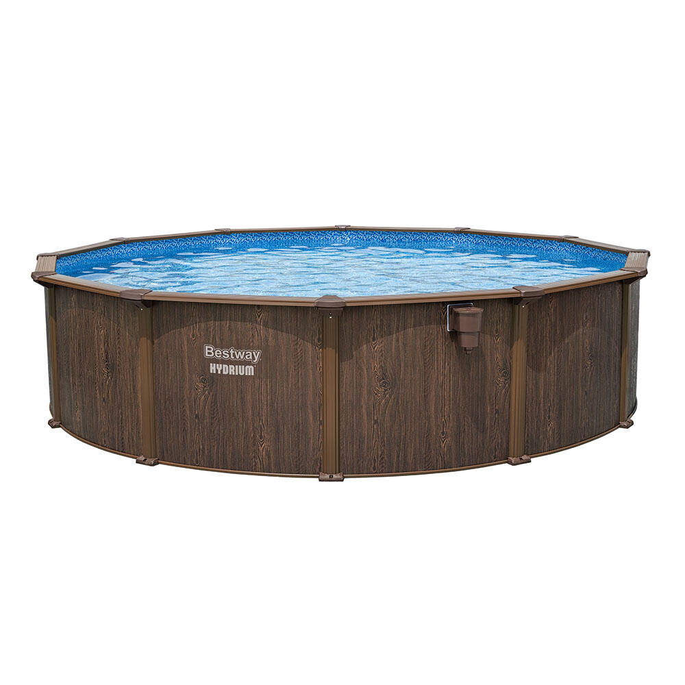 Bestway Hydrium Steel Wall Above Ground Pool Set Round 5.49 m x 1.32 m 6/7