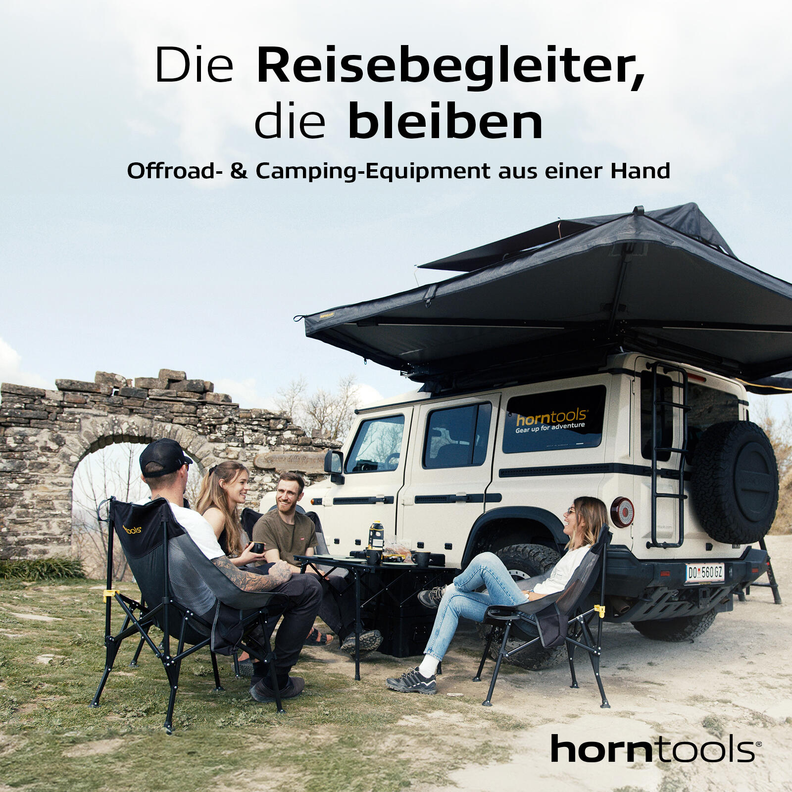 horntools Chaise de camping pliable 3/7