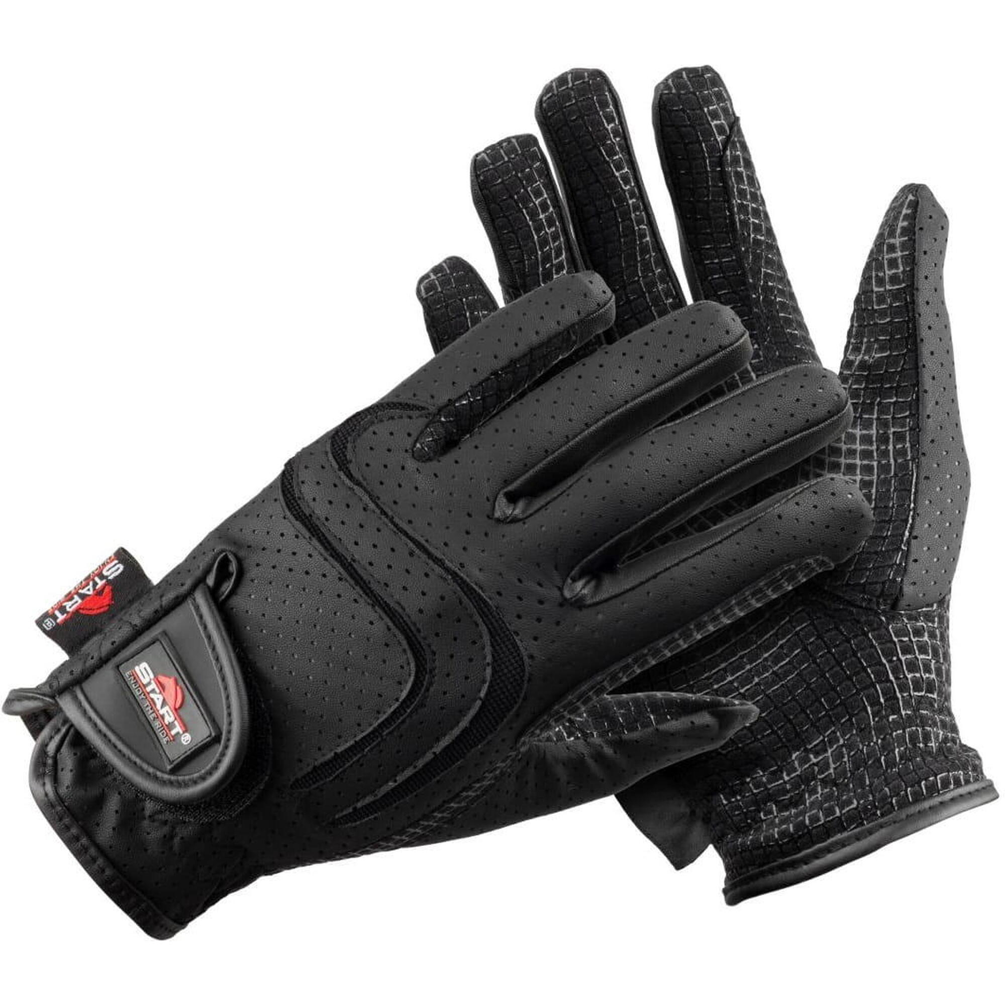 Start - Gants D'Équitation D'Équitation Panay - Gants - Noir - 36 Xs - Decathlon