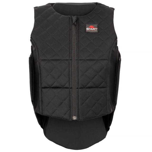 Start - Gilet De Protection Équitation Enfant Flexcheck - Gilet Sécurité Cavalier - Noir - 48 Xl - Decathlon
