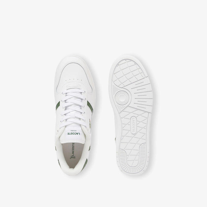 Pantofi sport Lacoste T-Clip Set albi și verzi
