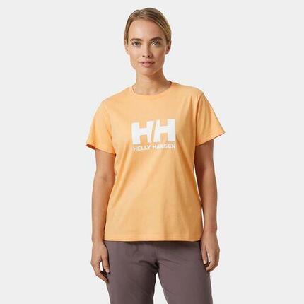 Camiseta Naranja Helly Hansen Logo Miami Peach