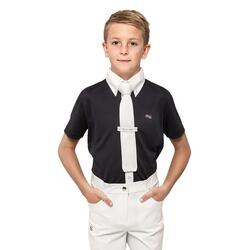 Chemise de concours équitation manches courtes enfant Premier Equine Mini Antoni