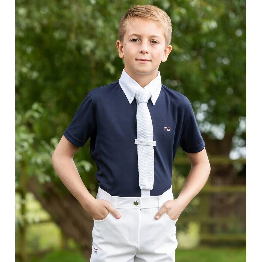 Kurzärmeliges Reitturnierhemd Kind Premier Equine Mini Antonio 5/5