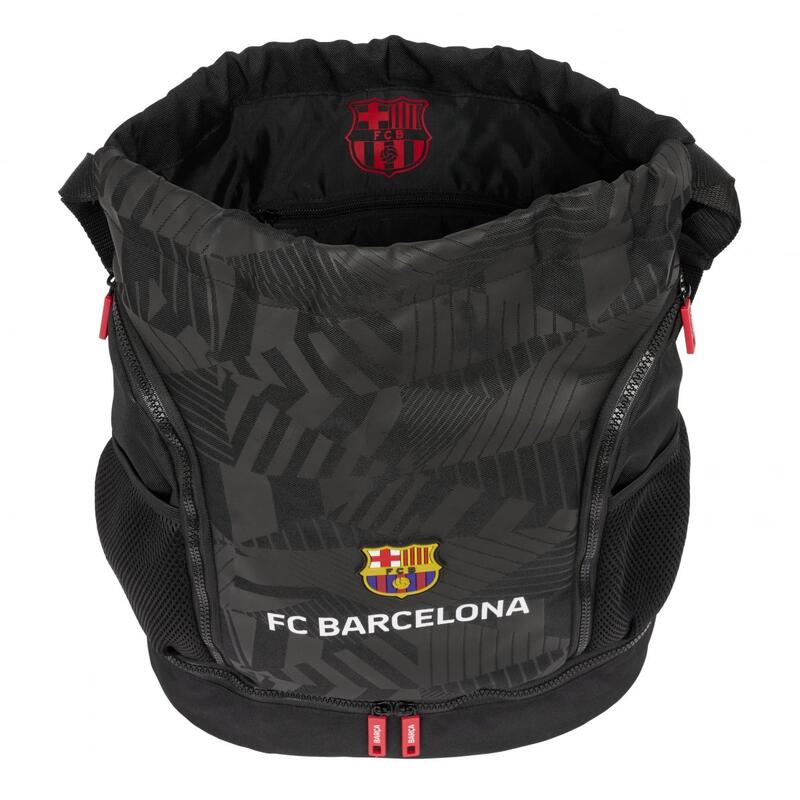Sac à Dos Scolaire FC Barcelone Officiel - 3 Compartiments 45x32x16 Cm