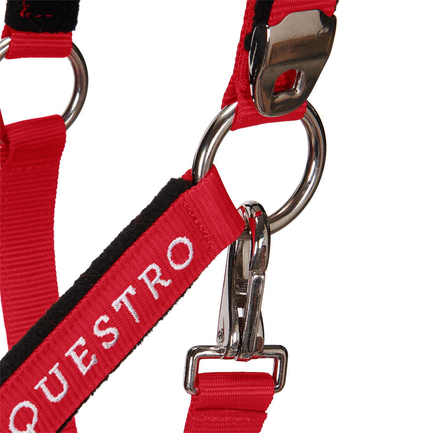 Licol pour cheval avec longueur Equestro Modello Shiny Fittings 6/7