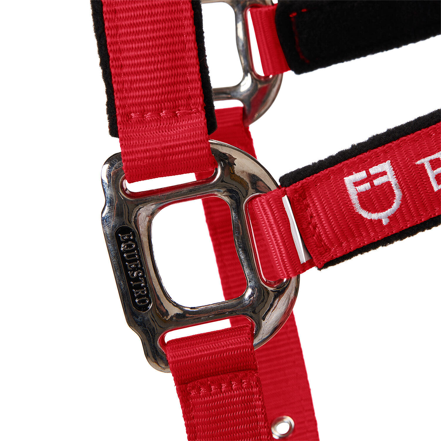 Licol pour cheval avec longueur Equestro Modello Shiny Fittings 4/7
