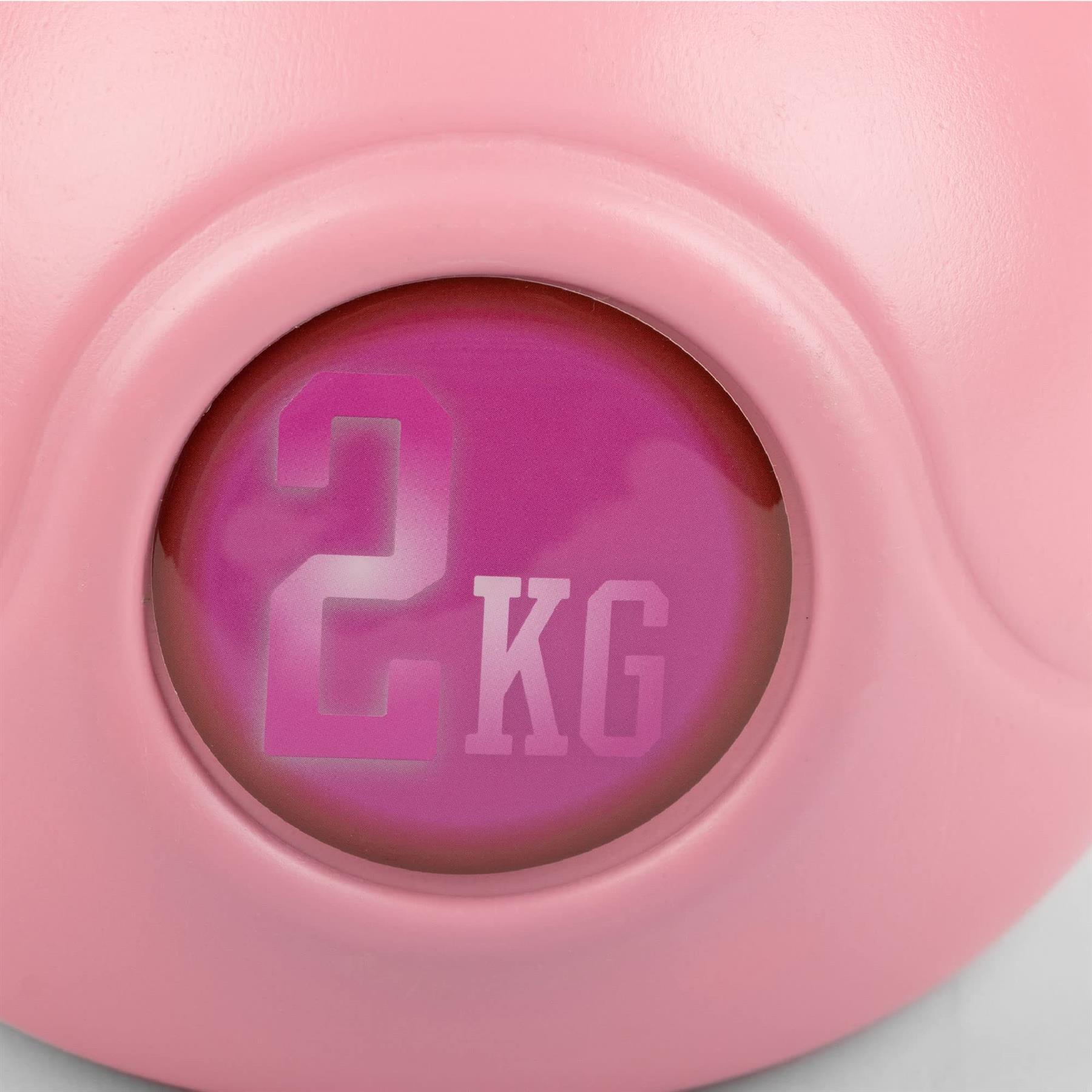 Phoenix Fitness 2kg Pink Kettlebell 5/7