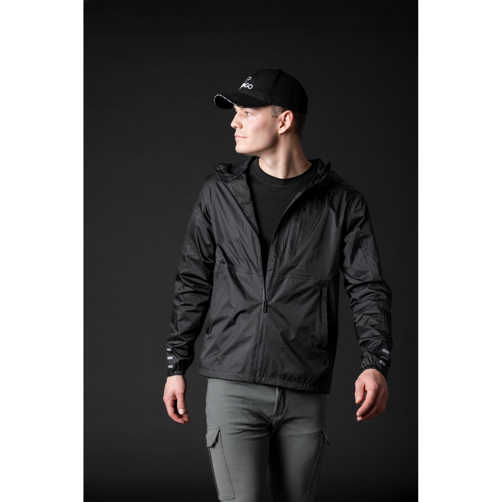 Chaqueta impermeable de equitación con capucha Catago Noel 6/7