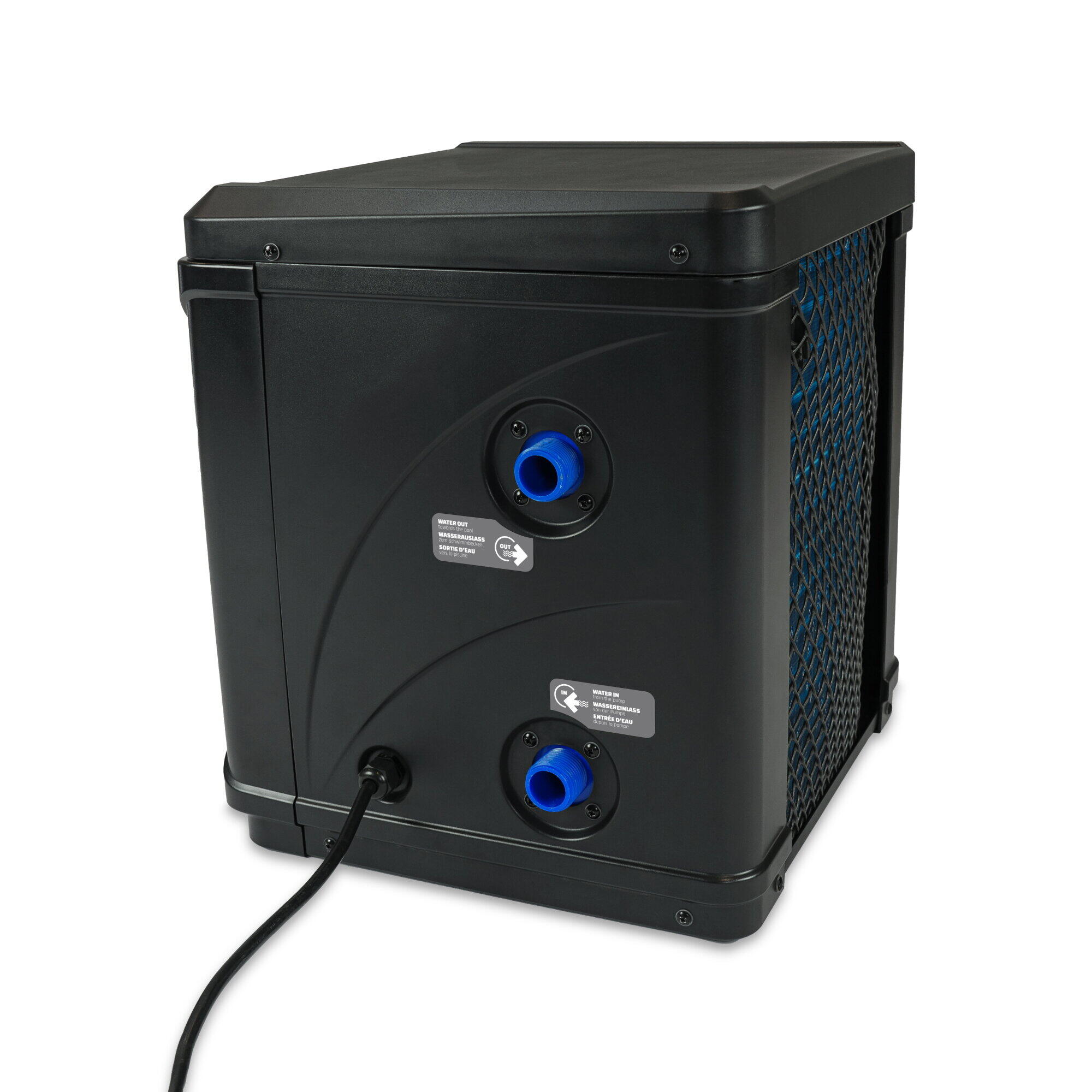 Pompa di calore per piscina EXIT 15m3 (3,7kW) - nera 3/6