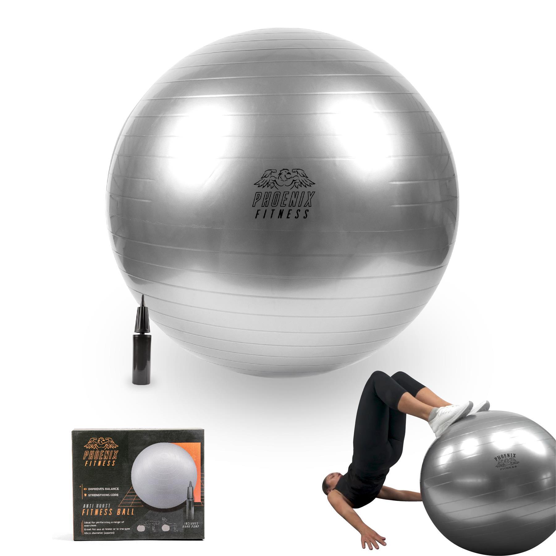 Phoenix Fitness 65cm Exercise Ball 1/7