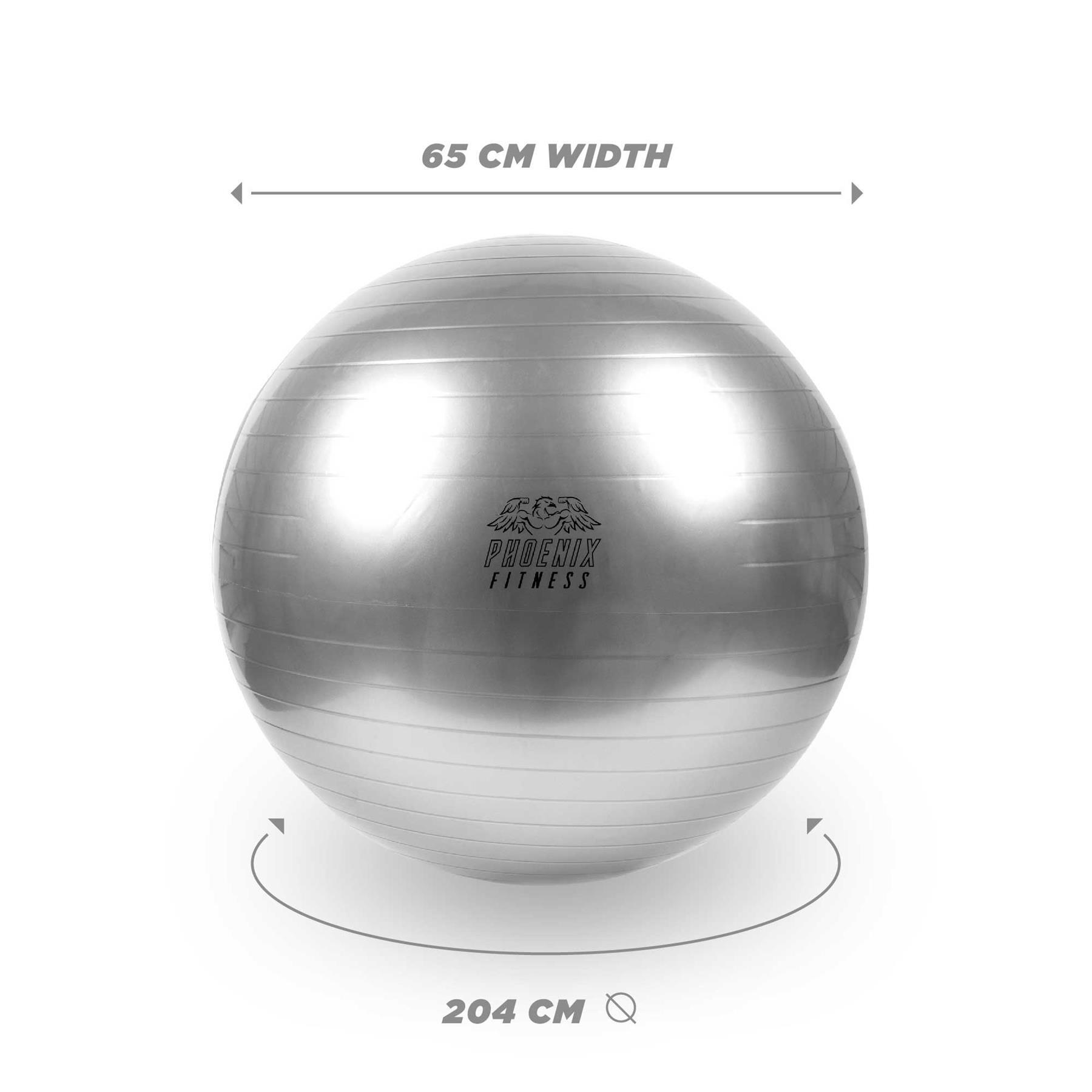 Phoenix Fitness 65cm Exercise Ball 6/7