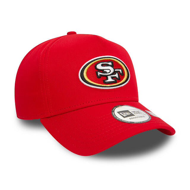 New Era 9FORTY E-Frame Cap San Francisco 49ers OTC rot 2/5